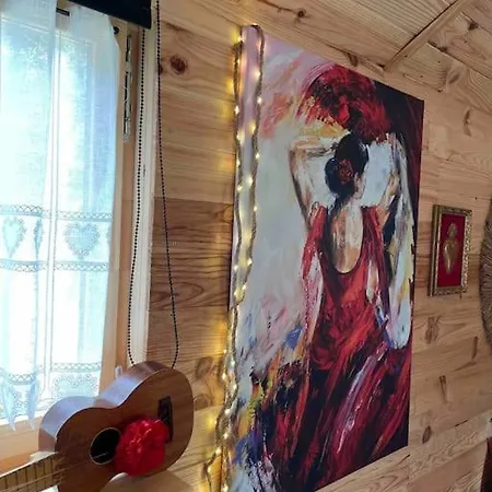 Сasa de vacaciones Roulotte Insolite U Tragulinu *