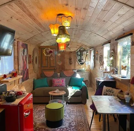 Tatil Evi Roulotte Insolite U Tragulinu Zonza