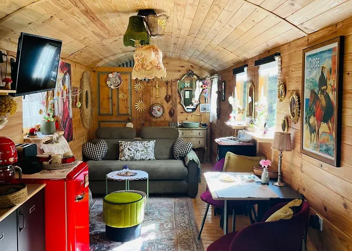 Roulotte Insolite U Tragulinu Holiday home Zonza