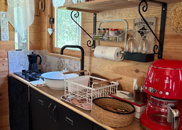 Nyaraló Roulotte Insolite U Tragulinu *